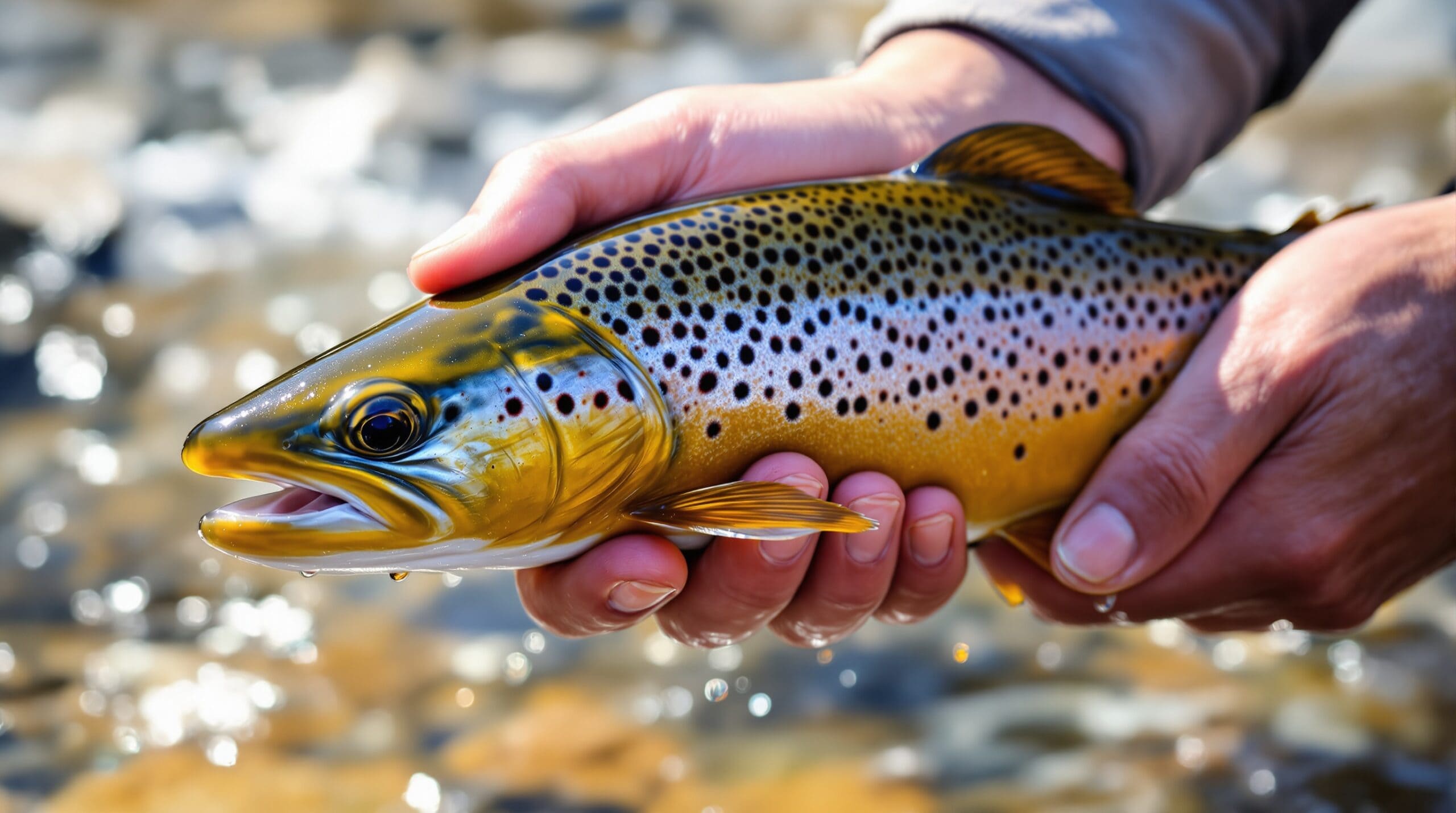 Brown Trout - Fly fishing